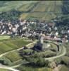 Photos aériennes de Katzenthal (68230) - Le Château de Wineck | Haut-Rhin, Alsace, France - Photo réf. A00521