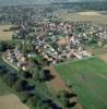 Photos aériennes de Wickerschwihr (68320) | Haut-Rhin, Alsace, France - Photo réf. A00637 - Au premier plan, le canal de Colmar.