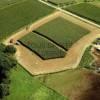 Photos aériennes de "champ" - Photo réf. N001578 - Un champ de mas au moment de la rcolte  Saint-Girons.