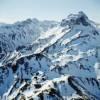 Photos aériennes de "Montagne" - Photo réf. 61921 - Le Pic d'Anie (Pyrnes) enneig au mois de Fvrier.