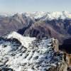 Photos aériennes de "neige" - Photo réf. 61922 - La chane de montagnes.
