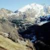 Photos aériennes de "Montagne" - Photo réf. 61931 - Station touristique aux pieds des Hautes Pyrnes.