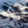 Photos aériennes de "Montagne" - Photo réf. 61940 - La station de ski des Gourettes.