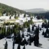 Photos aériennes de "Montagne" - Photo réf. 62053 - Paysage jurassien sous la neige.