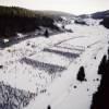 Photos aériennes de "neige" - Photo réf. 62056 - La ligne de dpart