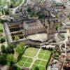 Photos aériennes - Abbayes et monastères - Photo réf. 62367 - Echternach au Luxembourg est une cit au riche pass avec son abbaye bndictine et ses jardins