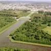 Photos aériennes de "Grand" - Photo réf. 62452 - Le clbre Chteau de Versailles et le Grand Canal, classs au Patrimoine Mondial de l'UNESCO.