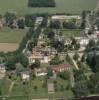 Photos aériennes de Muids (27430) | Eure, Haute-Normandie, France - Photo réf. A03130 - Au coeur du village, l'glise et le chteau.