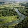 Photos aériennes de "riviere" - Photo réf. N001562 - Le Gave de Pau
