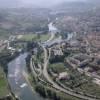 Photos aériennes de "riviere" - Photo réf. N001623 - En bordure du Tarn, la ville.