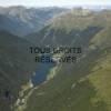 Photos aériennes de "Montagne" - Photo réf. N003890 - Le lac de Fabrge  Laruns dans les Pyrnes Atlantiques.