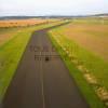 Photos aériennes de "ombre" - Photo réf. N004106 - L'ombre de l'hlicoptre sur les pistes.