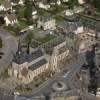 Photos aériennes de "siècle," - Photo réf. N006624 - L'glise de Clcy (Calvados) date du 15me sicle.