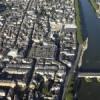 Photos aériennes de "Fleuve" - Photo réf. N013533 - Orlans fait partie des sites du Val de Loire inscrits au Patrimoine Mondial de l'UNESCO.