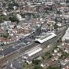 Photos aériennes de "gare" - Photo réf. N015628 - Aurillac est la prfecture du dpartement du 