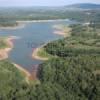 Photos aériennes de "lacs" - Photo réf. N017718 - Le lac de Champagney (Haute-Sane).