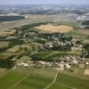 Photos aériennes de "Plan" - Photo réf. N024974 - En arrire-plan on peut voir l'aroport international de Nantes-Atlantique.