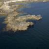 Photos aériennes de "cote" - Photo réf. N025494 - Les rochers  mare basse attirent de nombreux pcheurs  pied.