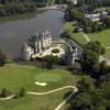 Photos aériennes de "golf" - Photo réf. N025548 - Cet ancien chteau-fort de la Bretesche date du 15 sicle.
