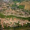 Photos aériennes de Carcassonne (11000) | Aude, Languedoc-Roussillon, France - Photo réf. N028765 - Une ville entoure par des fortifications du Moyen-ge et classe au Patrimoine Mondial de l'UNESCO.