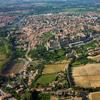 Photos aériennes de Carcassonne (11000) | Aude, Languedoc-Roussillon, France - Photo réf. N028777 - Une ville entoure par des fortifications du Moyen-ge et classe au Patrimoine Mondial de l'UNESCO.
