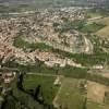 Photos aériennes de "UNESCO" - Photo réf. N028780 - Une ville entoure par des fortifications du Moyen-ge et classe au Patrimoine Mondial de l'UNESCO.