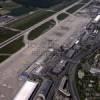 Photos aériennes de "aeroport" - Photo réf. N028950 - L'aroport de Genve en Suisse.