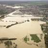Photos aériennes - Incendies, inondations, tempêtes - Photo réf. T072616 - Les inondations  Jolivet (Meurthe-et-Moselle) en 2004.