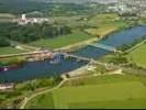 Photos aériennes de Richemont (57270) - Le Chantier du Pont de l'A31 | Moselle, Lorraine, France - Photo réf. T030881