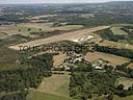 Photos aériennes de "aerodrome" - Photo réf. T035463 - L'arodrome de Plormel-Loyat et sa piste en herbe