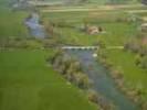 Photos aériennes de "Doubs" - Photo réf. T037520 - La rivire la Loue avant qu'elle ne se jette dans le Doubs.