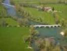 Photos aériennes de "Doubs" - Photo réf. T037521 - La rivire la Loue avant qu'elle ne se jette dans le Doubs.