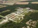 Photos aériennes de "jardins" - Photo réf. T037897 - Le Chteau de Vaux-le-Vicomte et ses jardins se situe  Maincy dans le Val-de-Marne.