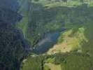 Photos aériennes de "Doubs" - Photo réf. T038092 - Une vue paysagre des gorges du Doubs.