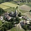 Photos aériennes de "châteaux" - Photo réf. N039052 - Cet imposant chteau-fort a t construit vers la fin du Moyen-Age, entirement avec des briques