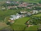 Photos aériennes de Château-Salins (57170) - La Zone Industrielle | Moselle, Lorraine, France - Photo réf. T039411