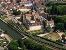 Photos aériennes de Paray-le-Monial (71600) - Le Centre Ville | Saône-et-Loire, Bourgogne, France - Photo réf. T042196 - La basilique Notre-Dame de Paray-le-Monial (Sane-et-Loire) est un difice roman majeur.