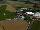 Photos aériennes de "aerodrome" - Photo réf. T045483 - Les hangars de l'arodrome de Chalon Champforgeuil