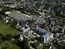 Photos aériennes de "église" - Photo réf. T047185 - Au centre de l'image une tour-clocher de l'ancienne glise Saint-Martin subsiste.