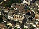 Photos aériennes de "Collégiale" - Photo réf. T049038 - La collgiale basilique Notre-Dame  Beaune (Cte-d'Or).