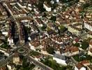 Photos aériennes de "siècle," - Photo réf. T049410 - A gauche, la place Joffre et au centre l'glise Saint-Nicolas datant du 12 sicle.
