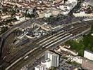 Photos aériennes de "gare" - Photo réf. T049941 - La gare de Dijon Ville (Cte-d'Or).