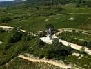 Photos aériennes de "Côte" - Photo réf. T051790 - Un moulin au milieu des vignes de Santenay (Cte-d'Or).