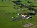 Photos aériennes de "aerodrome" - Photo réf. T052919 - Les hangars de l'arodrome d'Autun-Bellevue