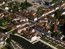 Photos aériennes de "centre" - Photo réf. T053569 - On retrouve le canal du Centre au coeur du village.