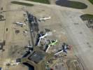 Photos aériennes de "aerodrome" - Photo réf. T082339 - Vue gnrale sur les parkings avion de l'aroport d'Orly.