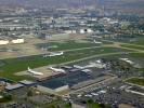 Photos aériennes de "aerodrome" - Photo réf. T082340 - Vue gnrale sur les parkings avion de l'aroport d'Orly.