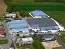 Photos aériennes de "zi" - Photo réf. T056478 - L'entreprise AMTE dans la zone industrielle de Besanon-Est.