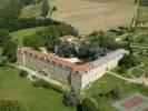 Photos aériennes de "Chateau" - Photo réf. T059486 - Le chteau des Clestins est un ancien monastre du 12 sicle situ  Colombier-le-Cardinal (Ardche).