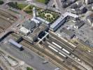 Photos aériennes de "ferrée" - Photo réf. T060476 - Vue serre sur la gare de Limoges (Haute-Vienne).
